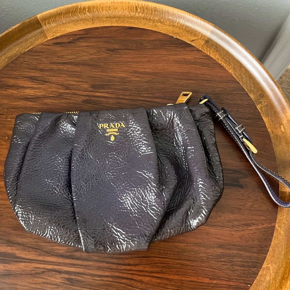 Prada Purple Wristlet Clutch - Picture 4 of 5